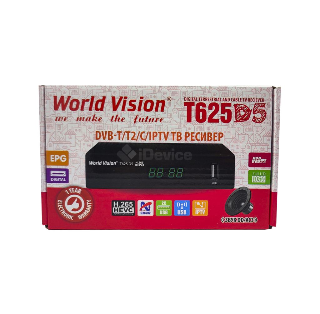 Т2 тюнер World Vision T625D5 - фото фото фото 3
