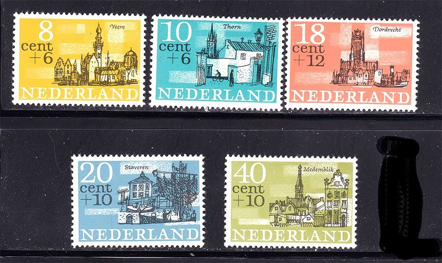 ZM Нидерланды  1965 г  MNH    архитектура - фото фото фото 0