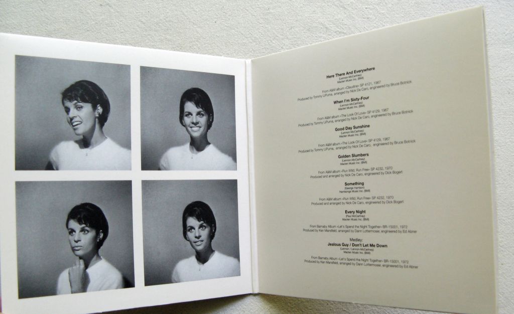 CDLP Beatles Tribute. Claudine Longet. Sings The Beatles. 1972. - фото фото фото 8