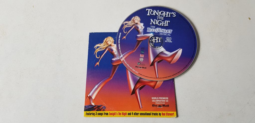 Rod Stewart Tonight's The Night CD фірмовий - фото фото фото 2