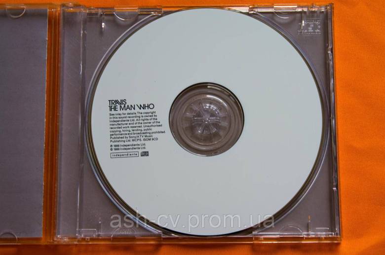 Музичний диск CD. TRAVIS - THE MAN WHO - фото фото фото 4