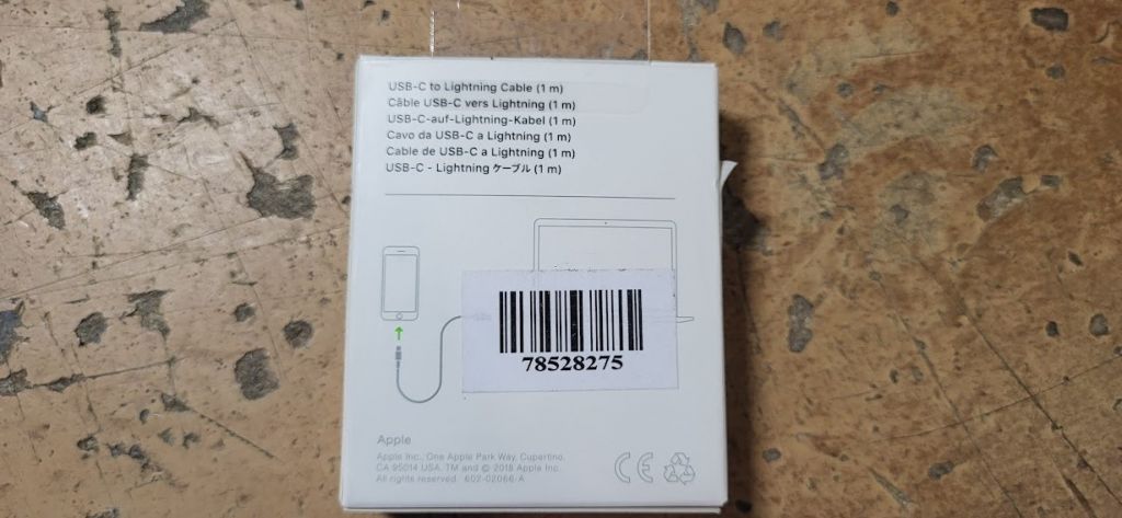 Кабель USB-C to Lightning для Apple № 222305107/1 - фото фото фото 2