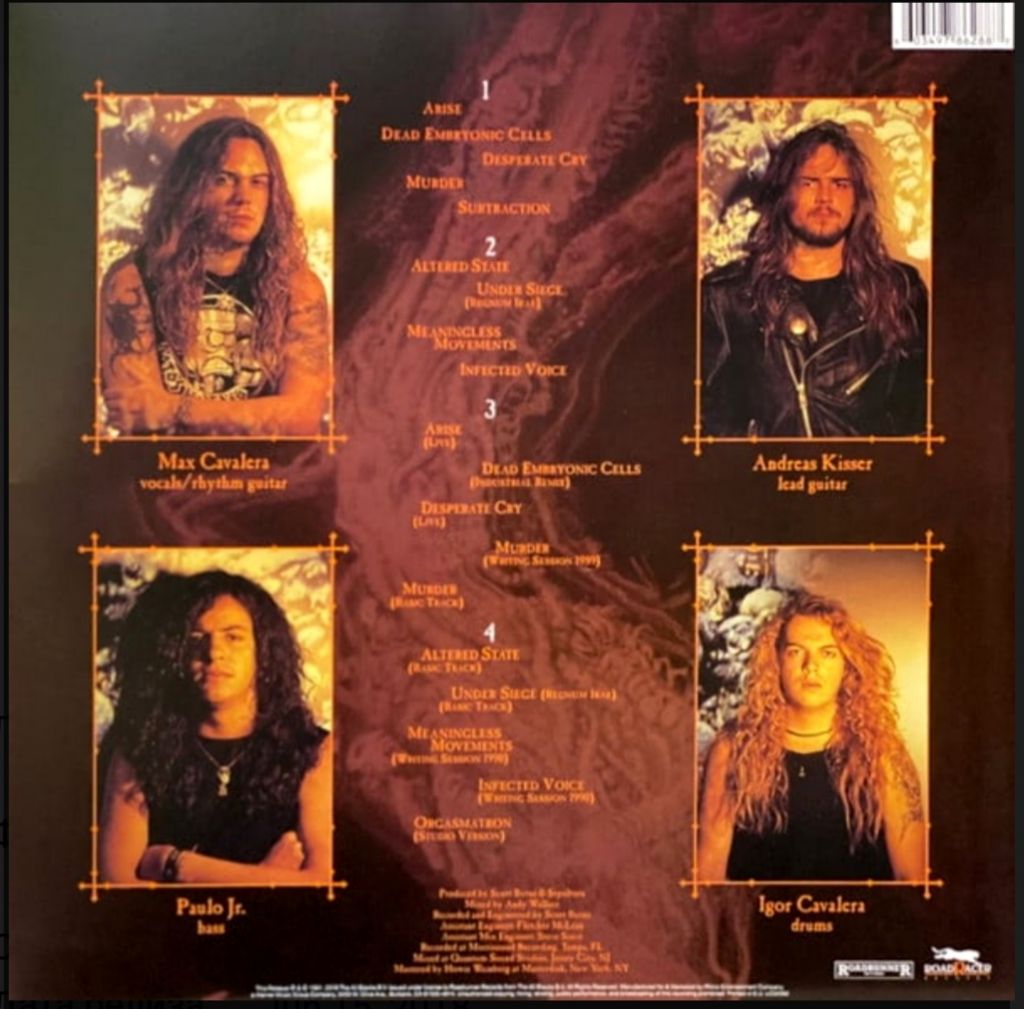 Sepultura - Arise - 1991.  (2LP). 12. Vinyl. Пластинки. Europe. S/S - фото фото фото 1