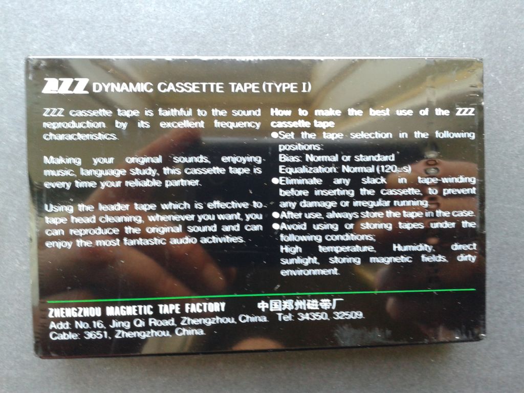 Аудиокассета ZZZ ZD-90 - фото фото фото 1