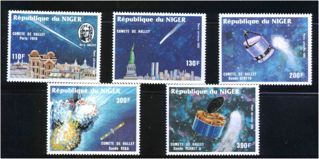 Космос . Нигер 1985 г  MNH - - фото фото фото 0