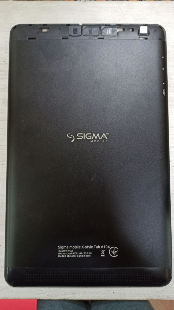 Sigma X-Style Tab A104 Корпус - фото фото фото 0