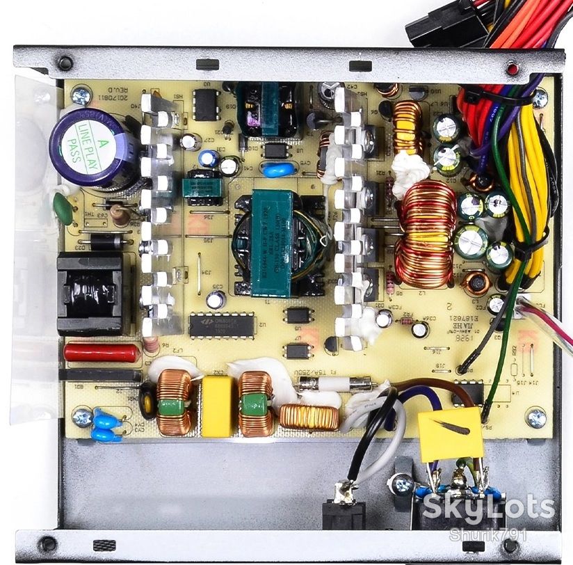 Блок питания ATX 500Wt Qube QBC-GPS500A12  (Chieftec) - фото фото фото 2