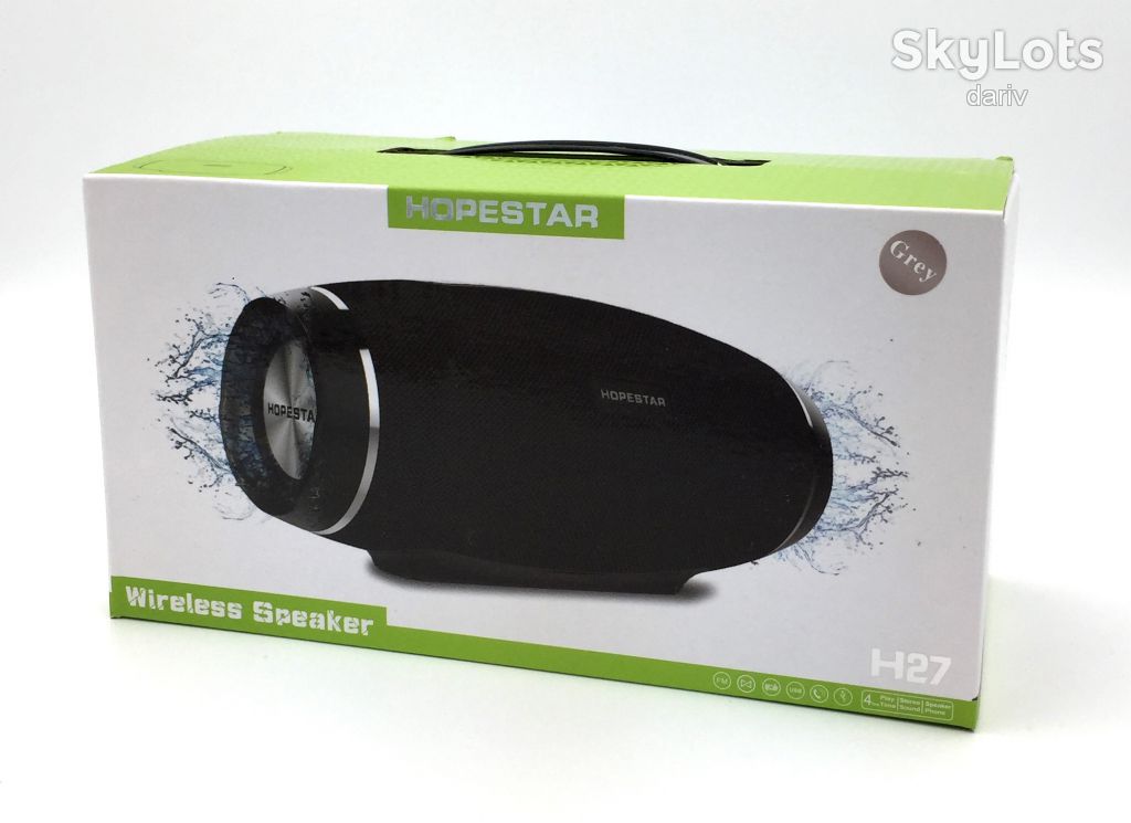 Колонка Bluetooth HOPESTAR H27 Red - фото фото фото 1