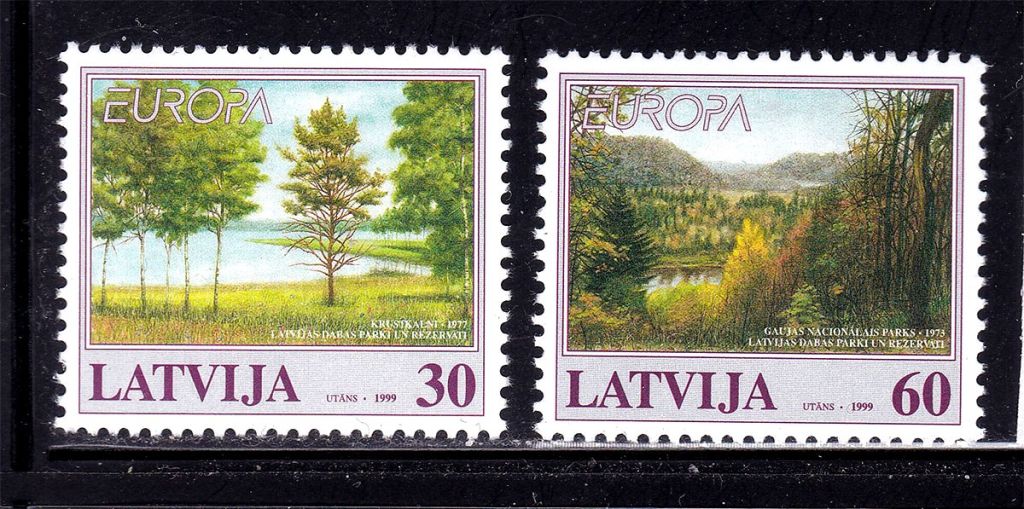 Латвия  1999 г MNH - природа - - фото фото фото 0