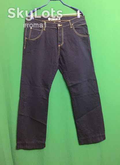 Стильные Джинсы с манжетом  Comfort Fit - фото фото фото 0