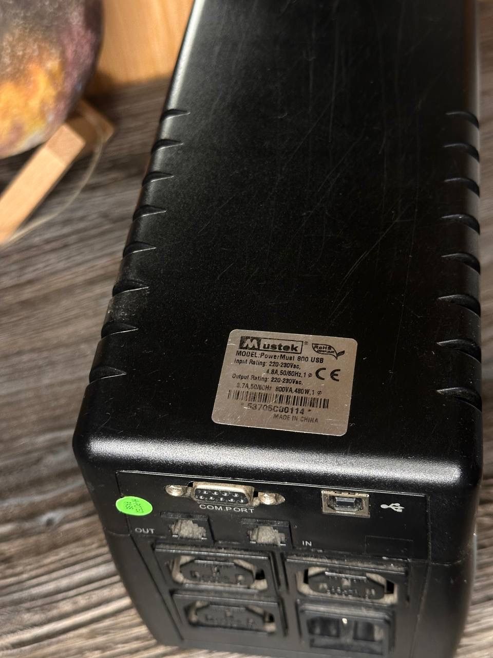 ДБЖ Mustek Powermust 800 usb - фото фото фото 2