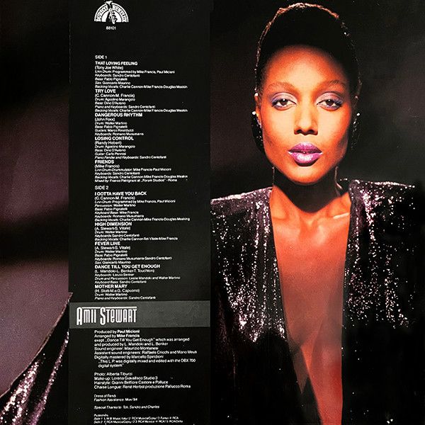 AMII STEWART - Try Love - 1984 *Оригинал - ИДЕАЛЬНОЕ состояние  (NM/NM) - фото фото фото 2