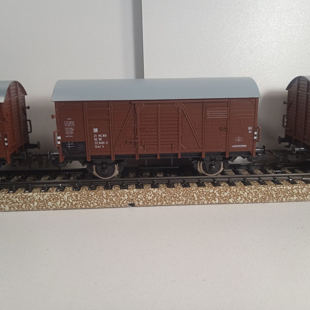 Модель товарних вагонів PIKO  (3 шт) - фото фото фото 3