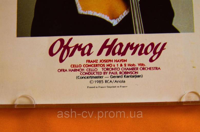Музичний диск CD. OFRA HARNOY - фото фото фото 6