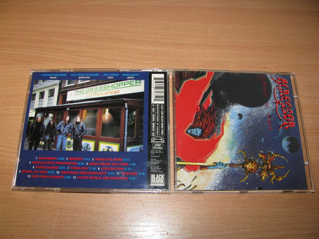 AGRESSOR - Symposium Of Rebirth    (1994 Black Mark 1st press,Canada) - фото фото фото 0