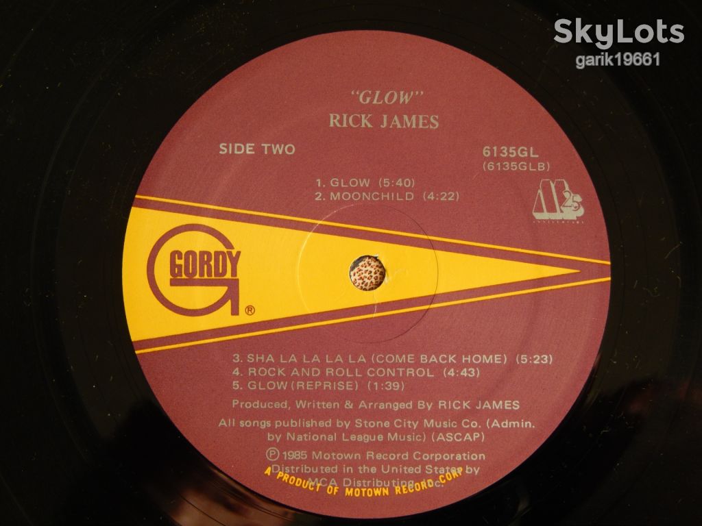 Rick James - Glow  (Gordy ‎– 6135 GL, US) insert EX+/NM- - фото фото фото 4