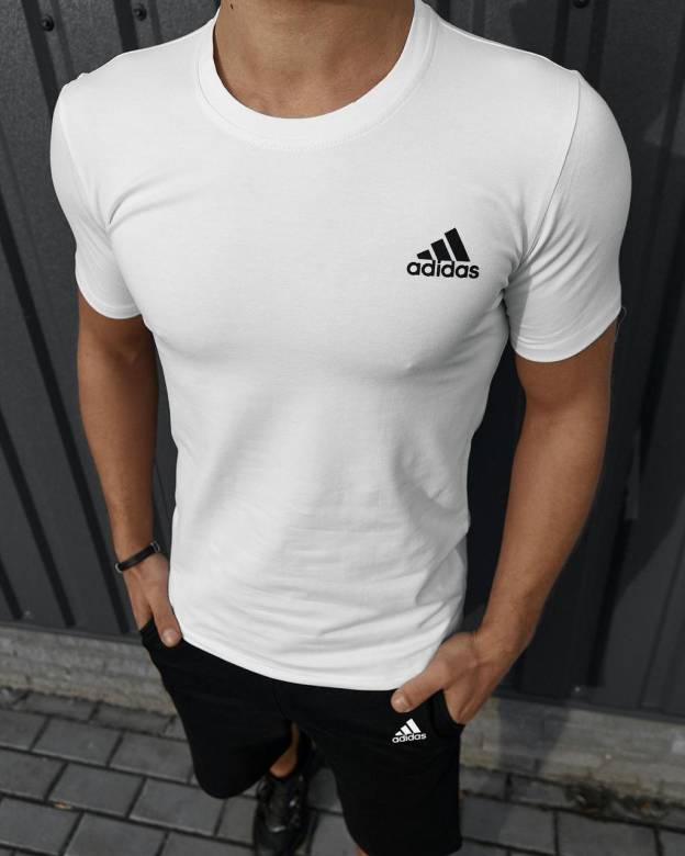Футболка Adidas белая - фото фото фото 2