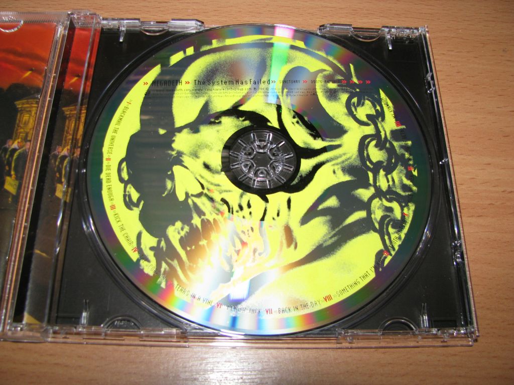 MEGADETH - The System Has Failed    (2004 Sanctuary 1st press,USA) - фото фото фото 2