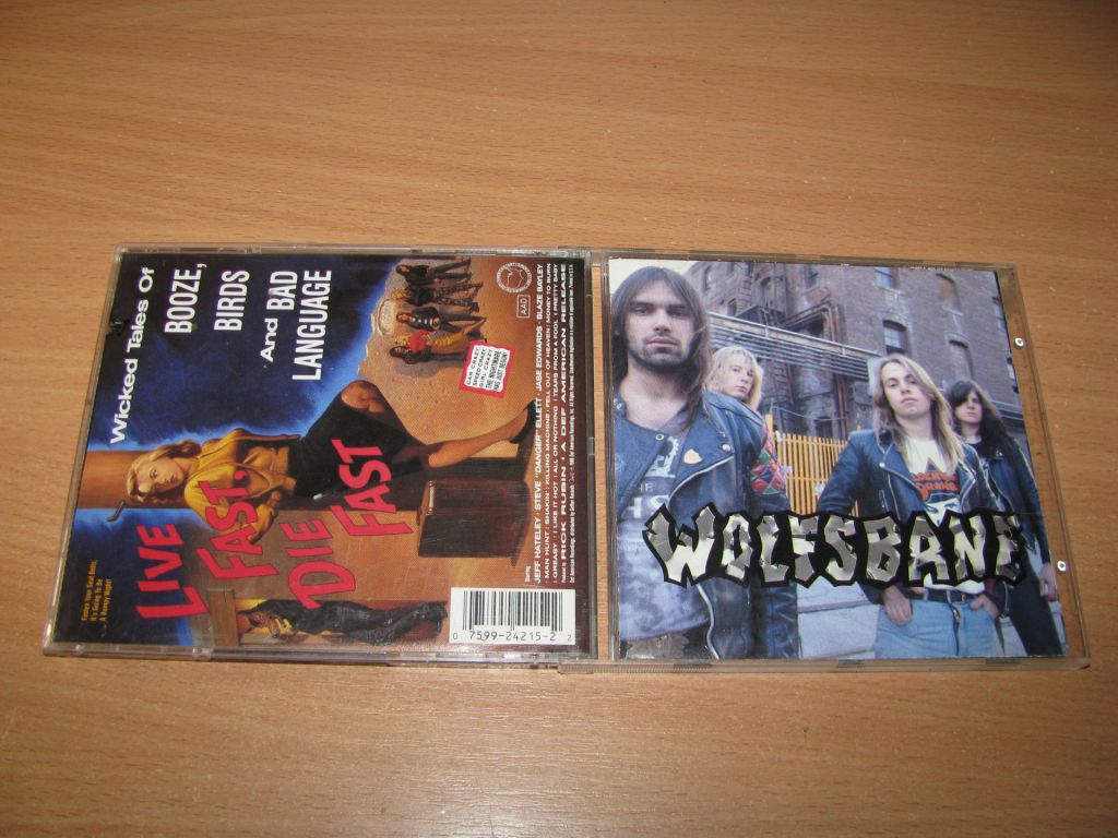 WOLFSBANE - Live Fast, Die Fast  (1989 Def American 1st press,USA) - фото фото фото 0