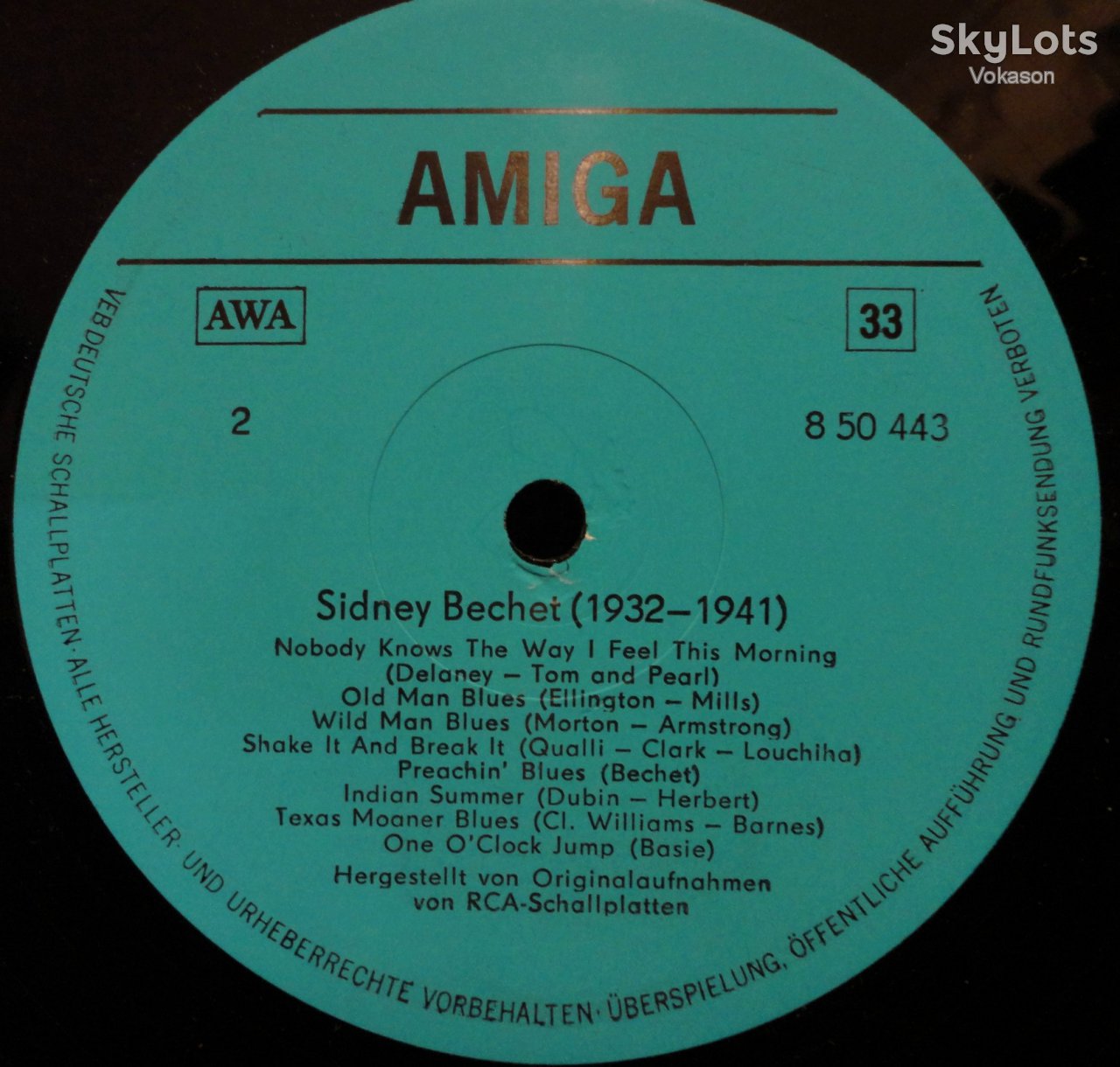 Sidney Bechet - Sidney Bechet  (1932 - 1941) EX/VG++ - фото фото фото 2