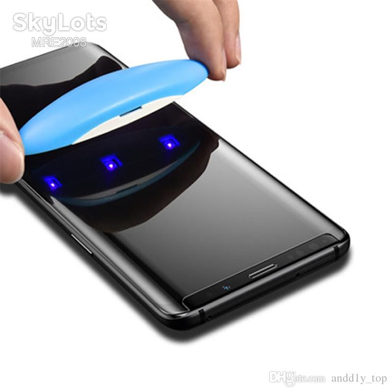 Защитное стекло Curved Glass для Samsung Galaxy Note 9 с УФ клеем - фото фото фото 1