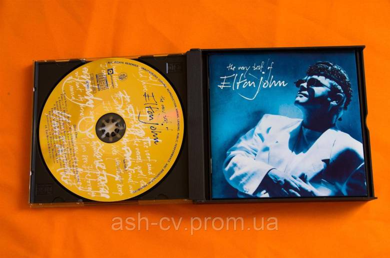 Музичний диск CD. The best of ELTON JOHN 1990 (2cd) - фото фото фото 3