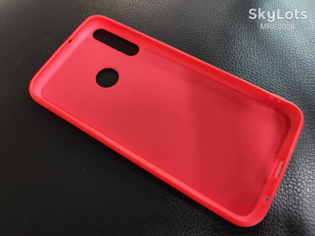 Чохол Silicone Cover для Huawei P40 Lite E / Y7p red - фото фото фото 2