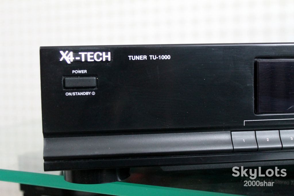 Фм тюнер X4-Tech TU-1000 HiFi-RDS Европа - фото фото фото 4