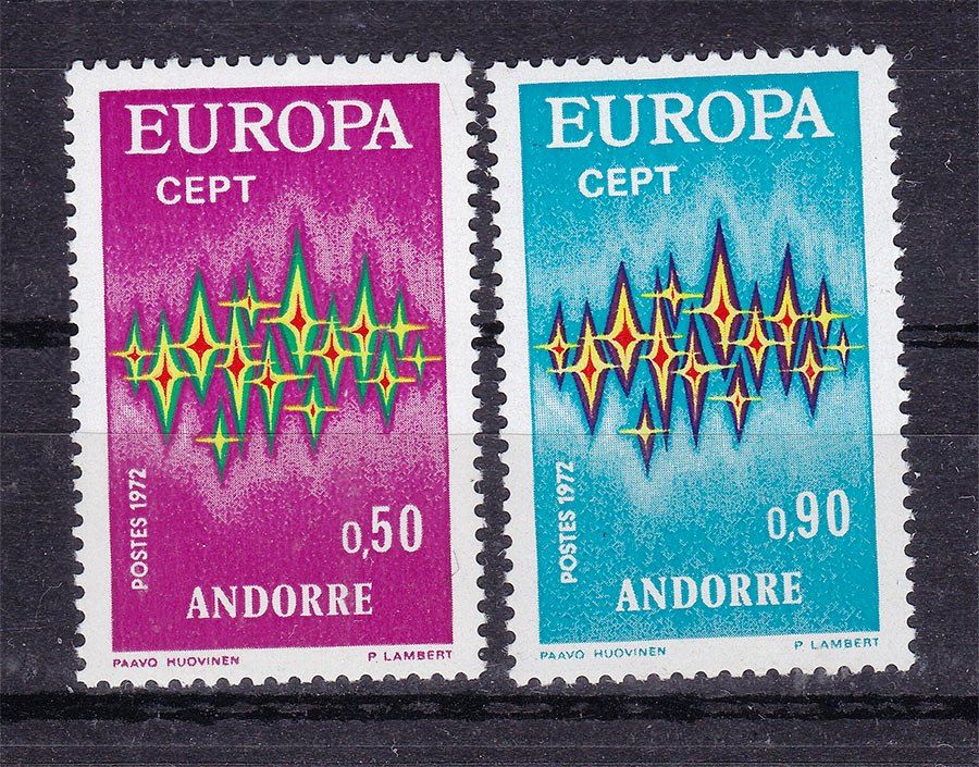 Андорра 1972 г  MNH - CEPT - - фото фото фото 0