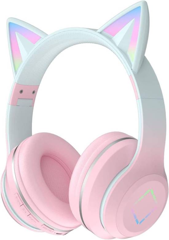 Беспроводная гарнитура Kasituny DR57, совместимая с Bluetooth, 5.1, с прохладной подсветкой RGB, сте - фото фото фото 0