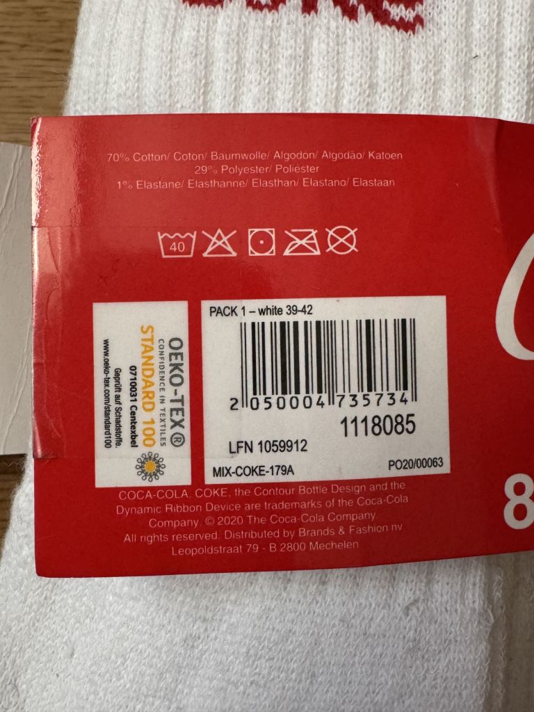 Носки Coca Cola   з Европи - фото фото фото 1