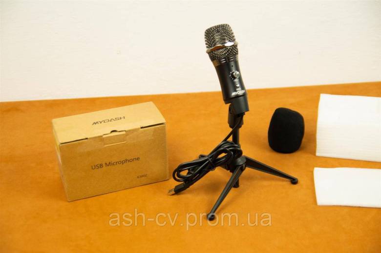 Мікрофон конденсаторний MyDash K380Z USB - фото фото фото 0