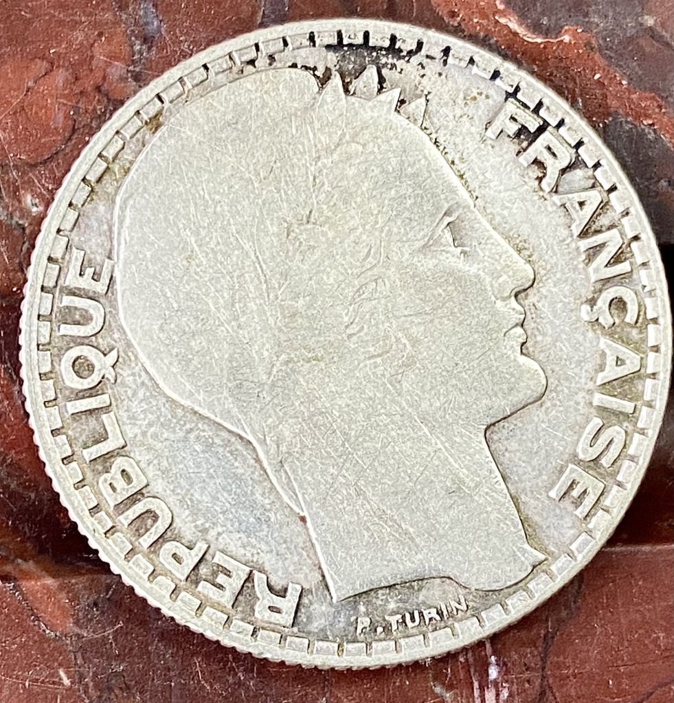 Франція.  10 франків 1932 р. - фото фото фото 0
