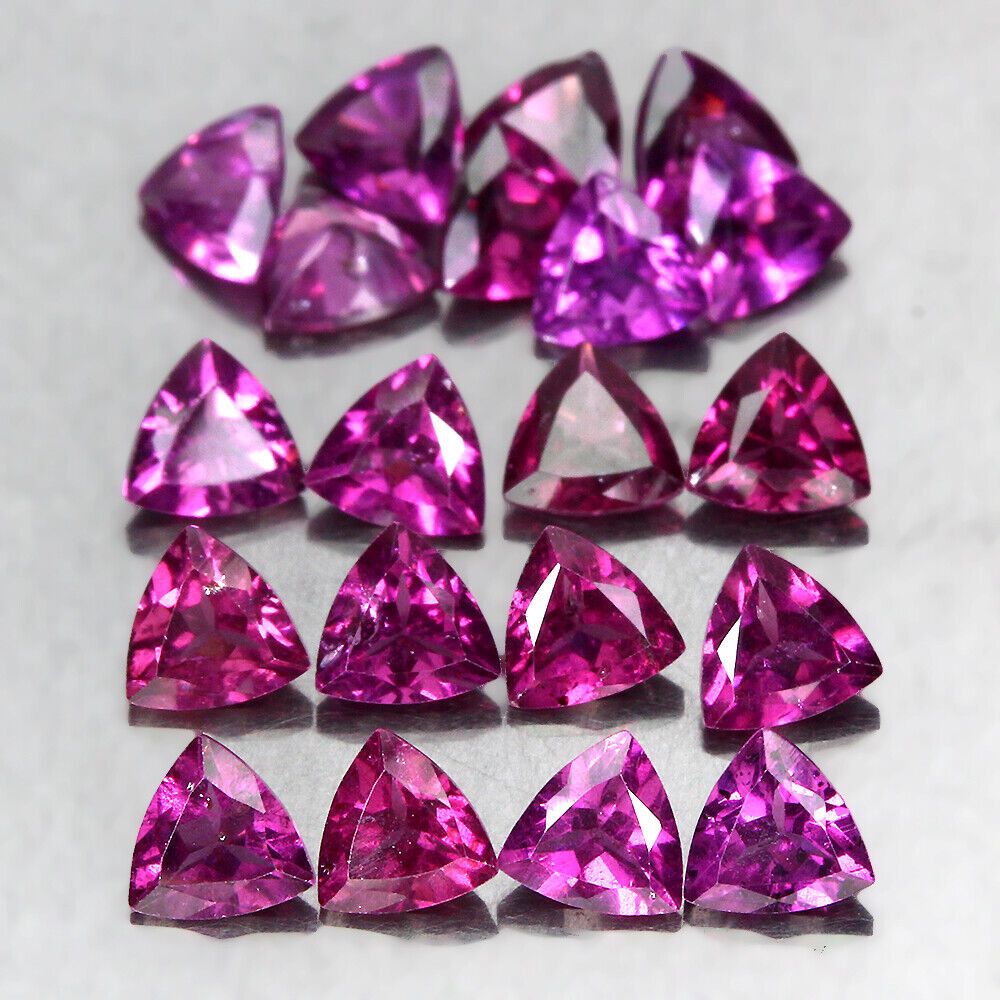 5.51ct Натуральные родолит Гранаты. - фото фото фото 0