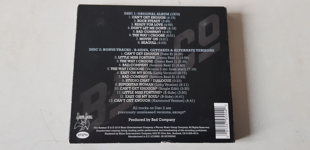 Bad Company 2CD фірмовий - фото фото фото 1