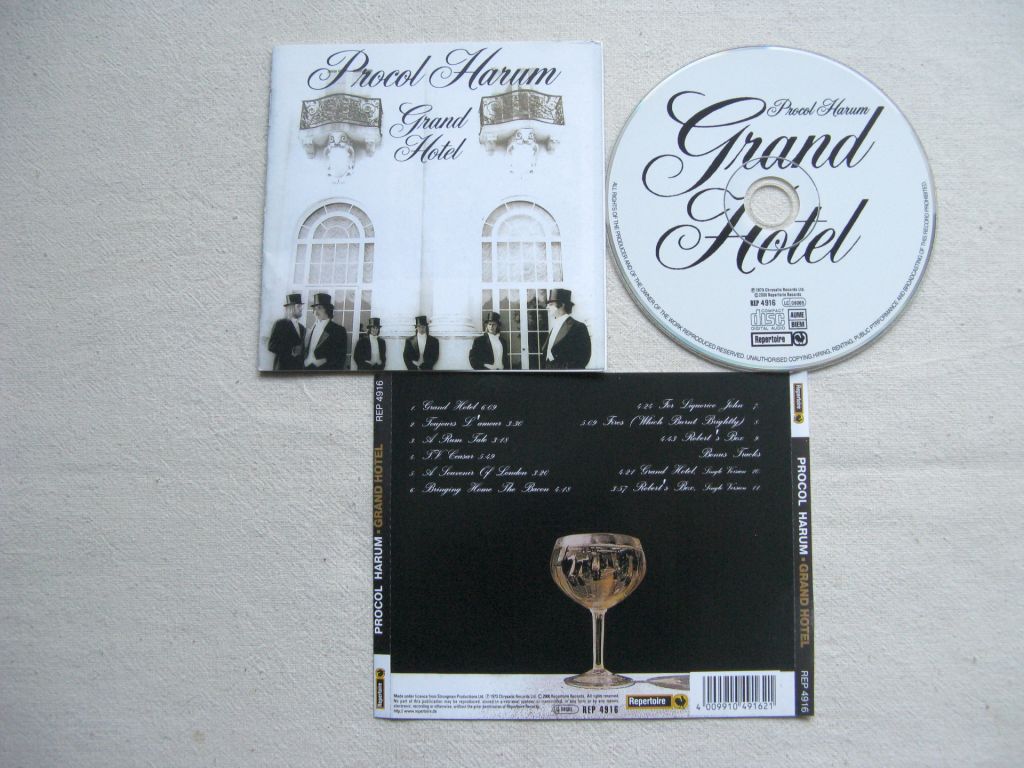 CD Procol Harum. Grand Hotel. 1973. - фото фото фото 1