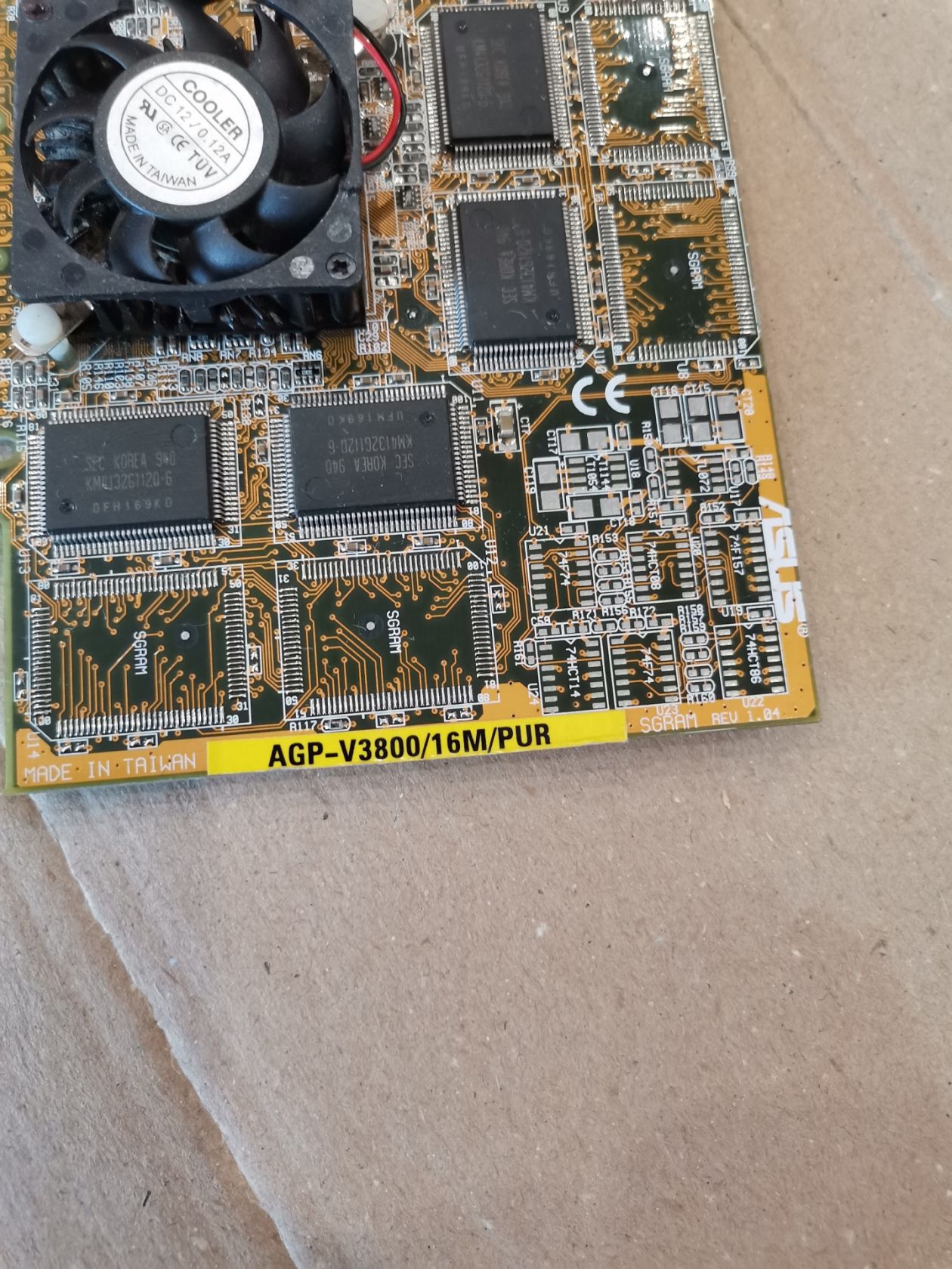 Видеокарта ASUS AGP-V3800/16M/PUR 16mb AGP - фото фото фото 3