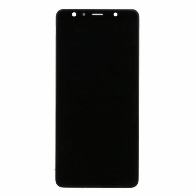 Дисплей Samsung A750F Galaxy A7 2018 OLED (Small LCD) черный - фото фото фото 1