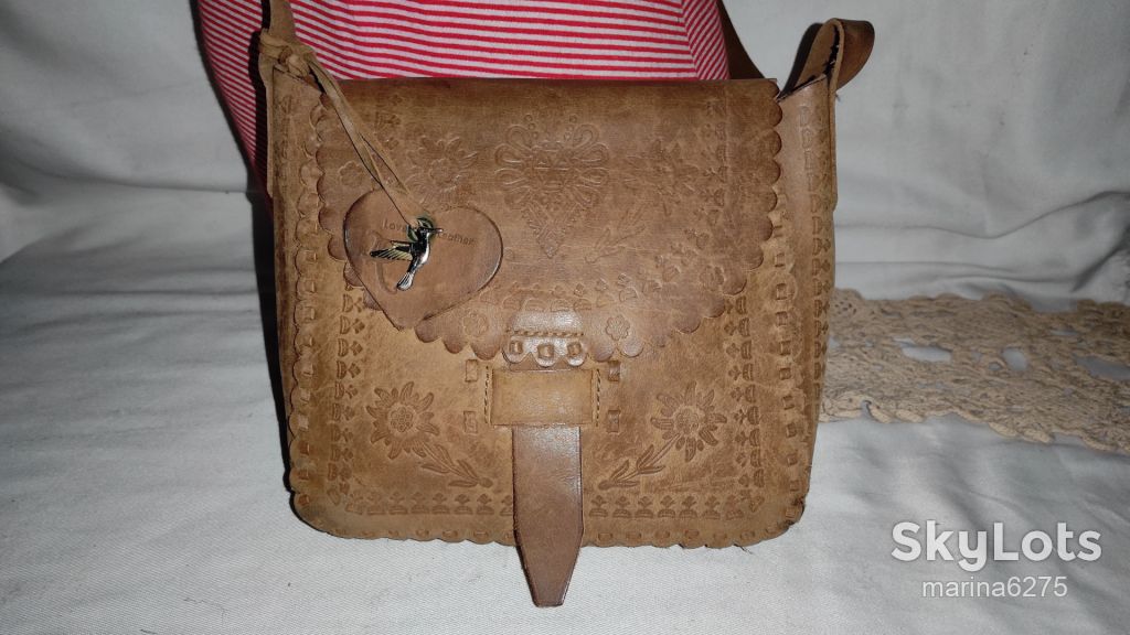 Accessorize~Сумка CROSSBODY 100% Buff leather - фото фото фото 1