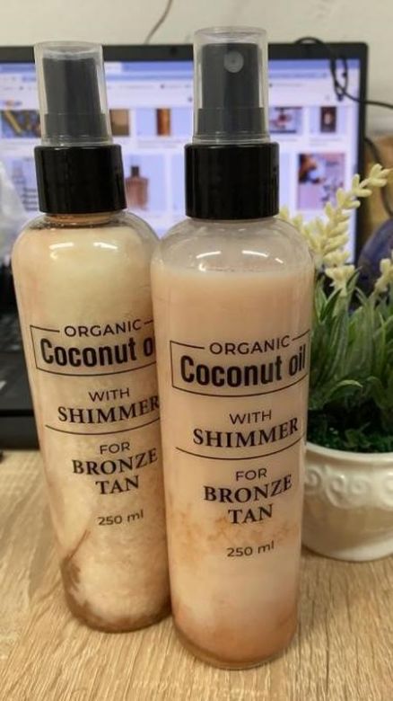 Шімер (250мл) coconut shimmer for bronze tan - фото фото фото 0