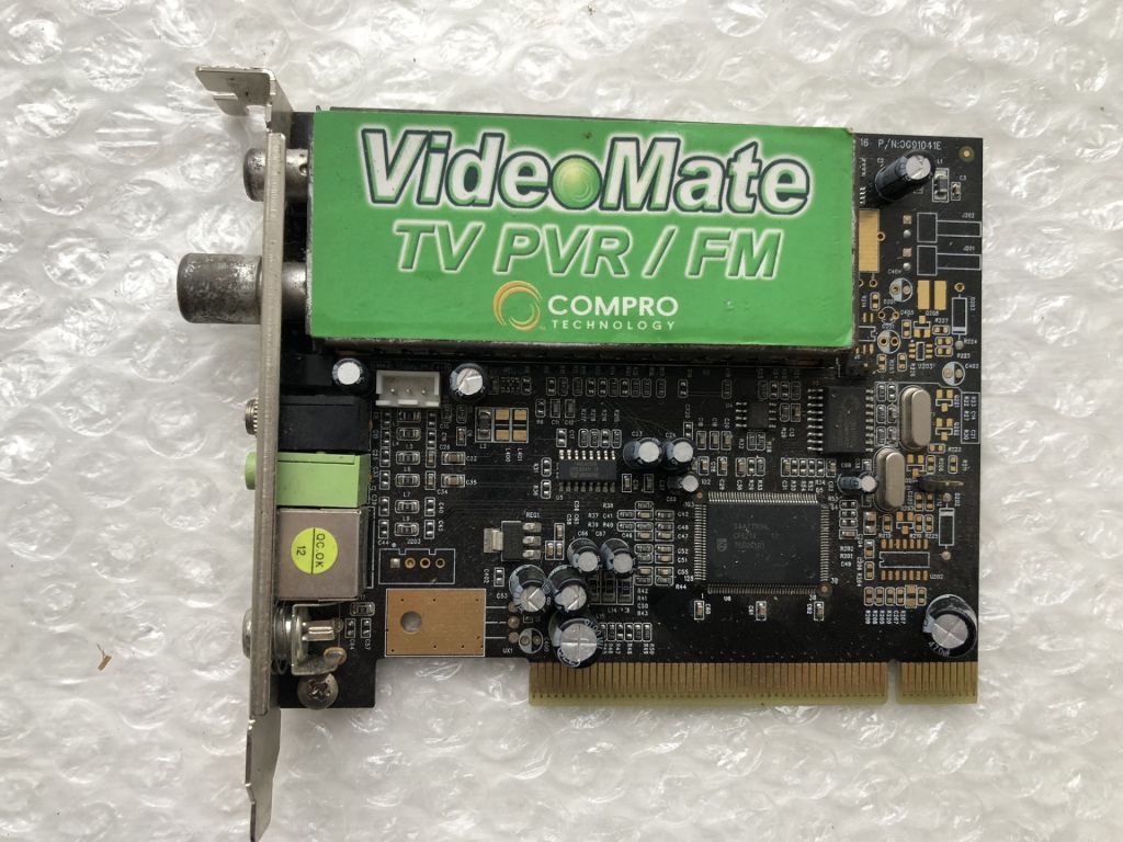 TV тюнер Compro VideoMate TV PVR/FM плата відеозахвату - фото фото фото 0