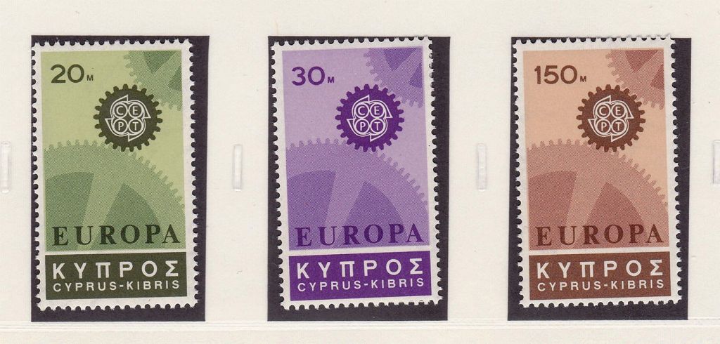 Кипр  1967 г . MNH - EUROPA  CEPT - - фото фото фото 0