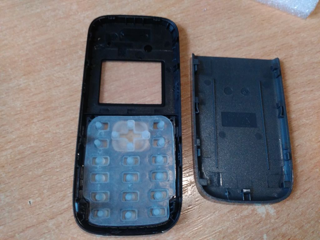 Корпус +английская клавиатура  Nokia 1209 - фото фото фото 2