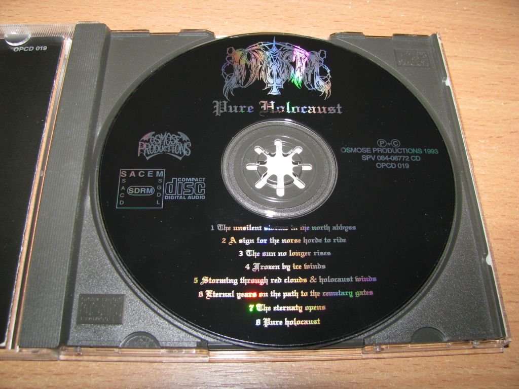 IMMORTAL - Pure Holocaust   (1993 Osmose) - фото фото фото 2
