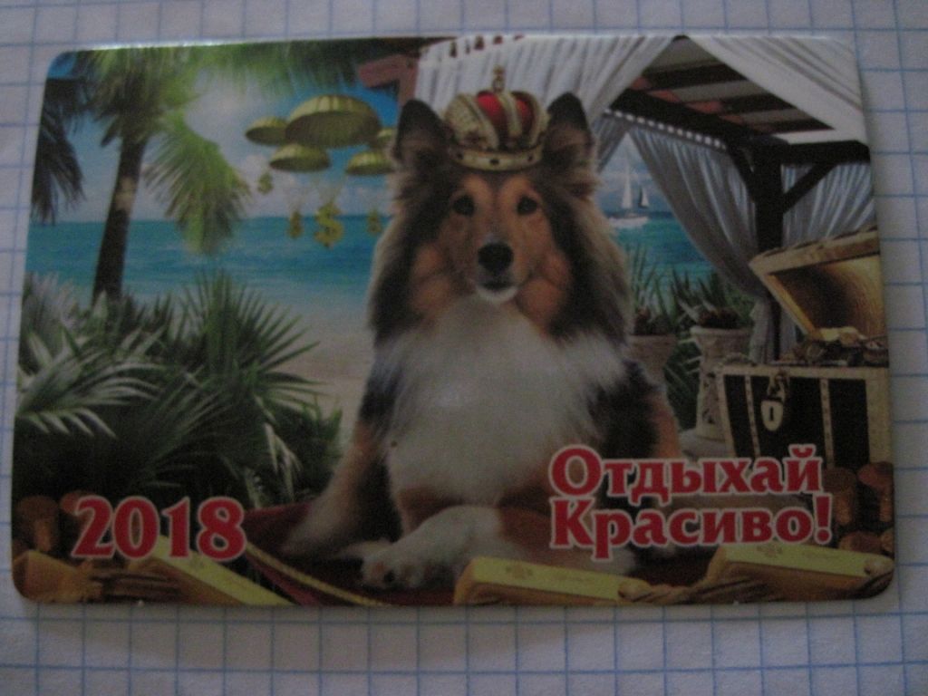 Календарик. "Год собаки" 2018 - фото фото фото 2