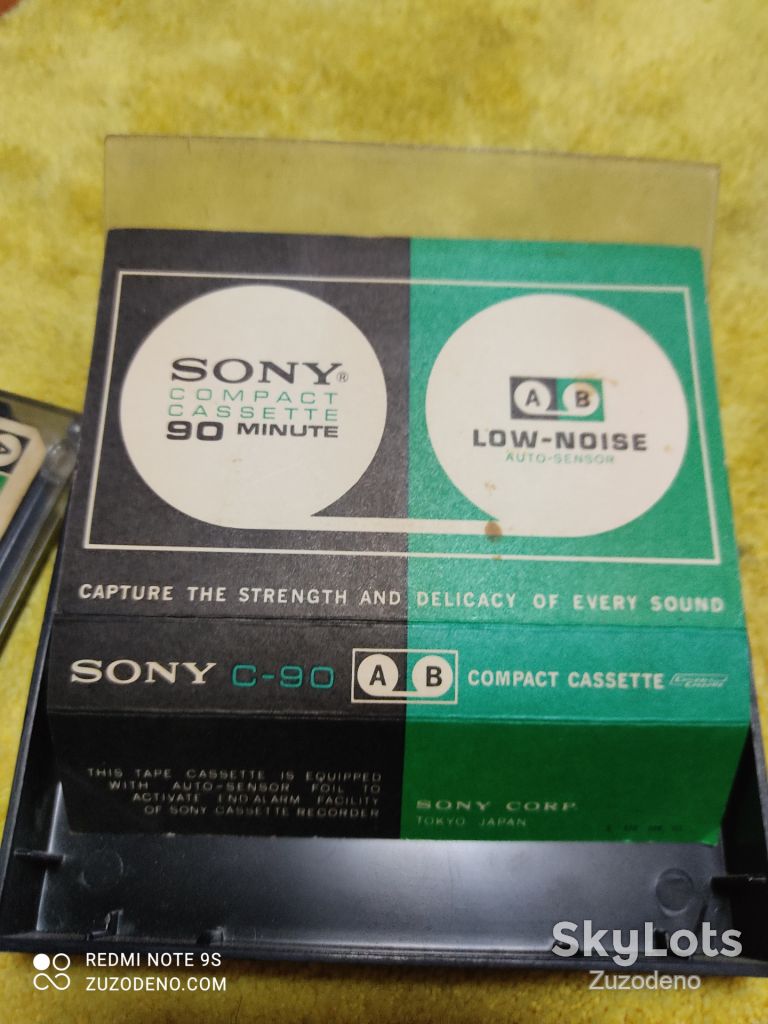 Б/У Аудио кассета SONY C-90 - фото фото фото 6