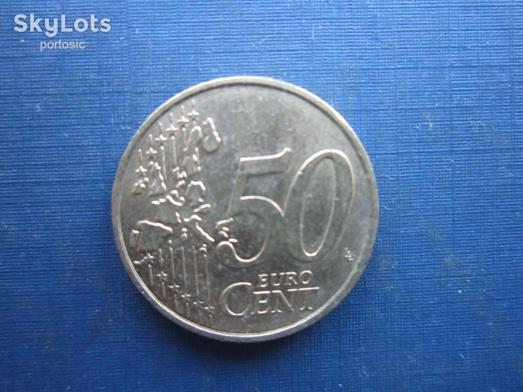 Монета 50 євроцентів Німеччина 2003 J - фото фото фото 1