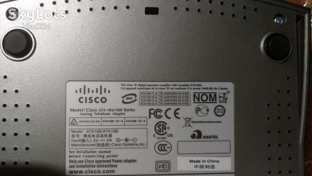 Cisco ATA 186-I1 - фото фото фото 2