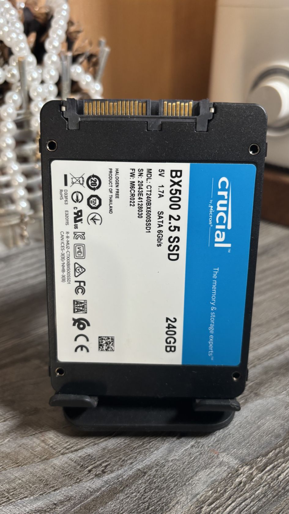 Робочий SSD 240Gb Crucial BX500 - фото фото фото 2