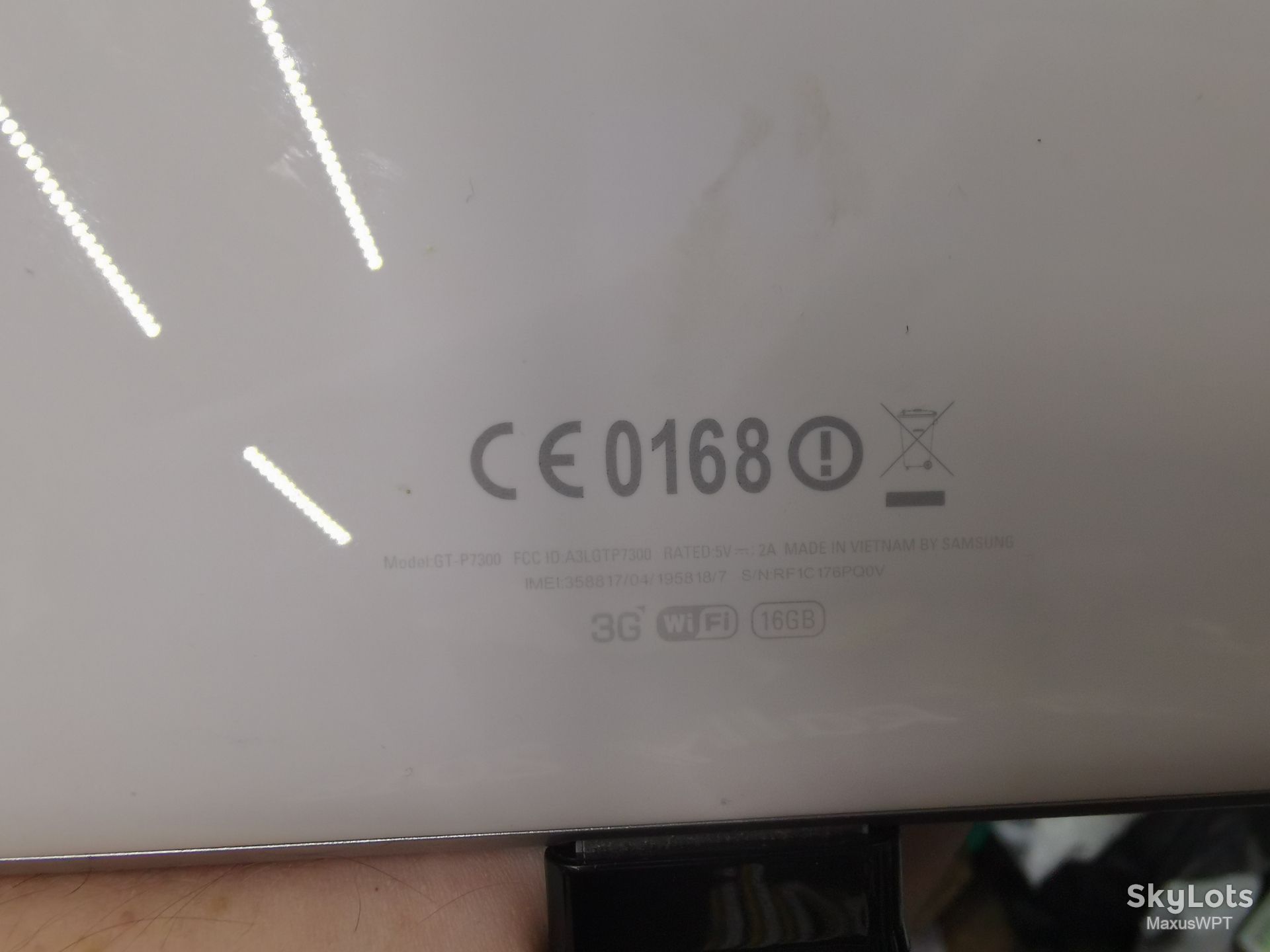 #1309 Sklad Samsung Galaxy Tab P-7300 7300 white - фото фото фото 4